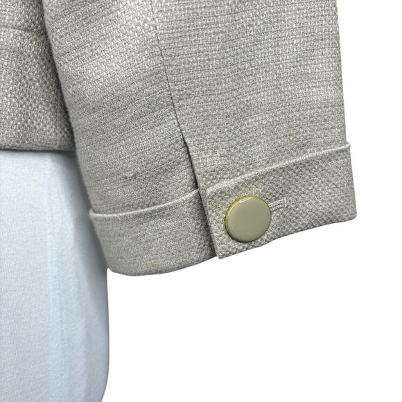 Banana Republic Linen Blazer Size 10 - Picture 2 of 9